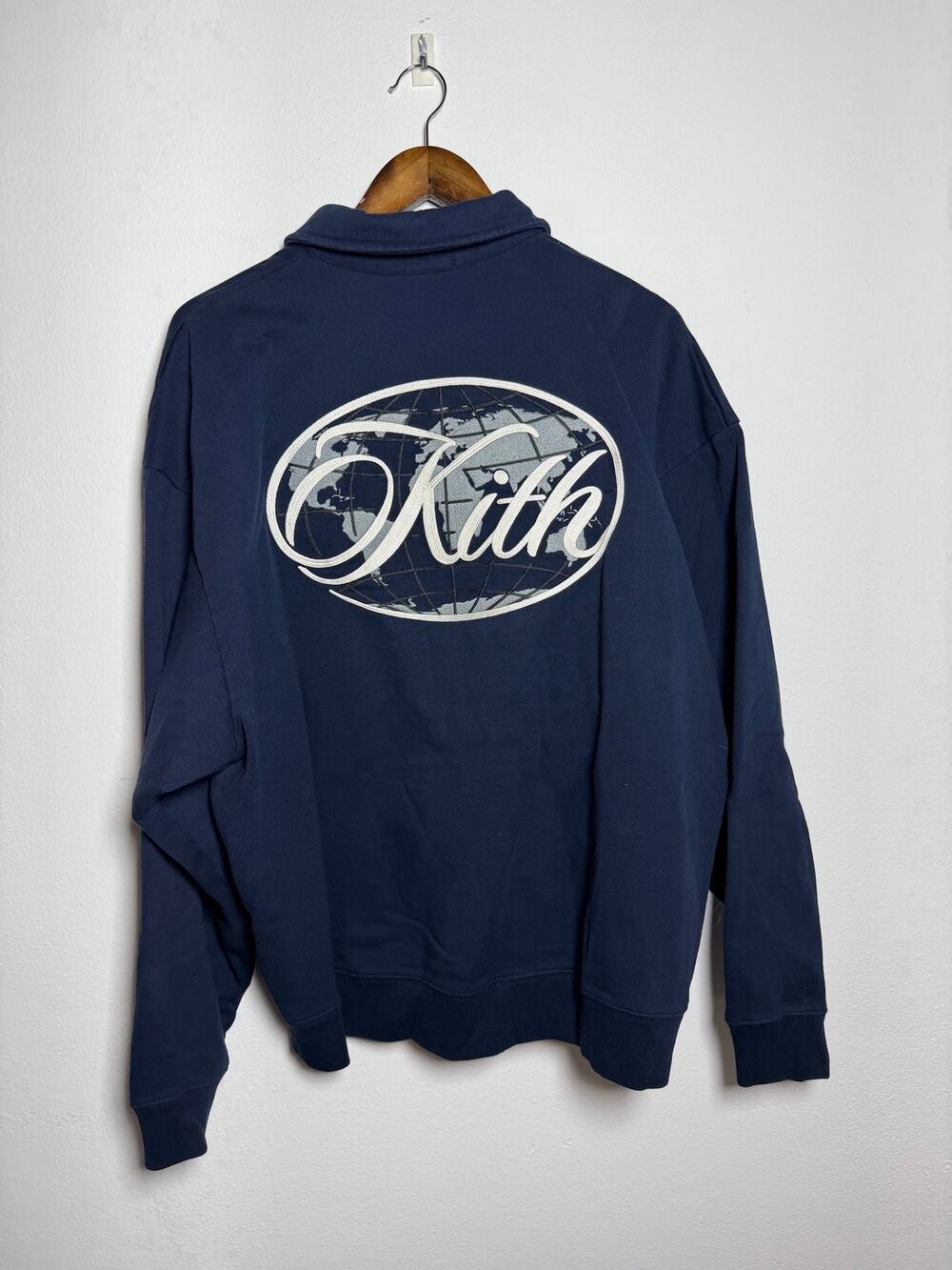 Kith Nelson Quarter Zip Rugby 'Nocturnal'